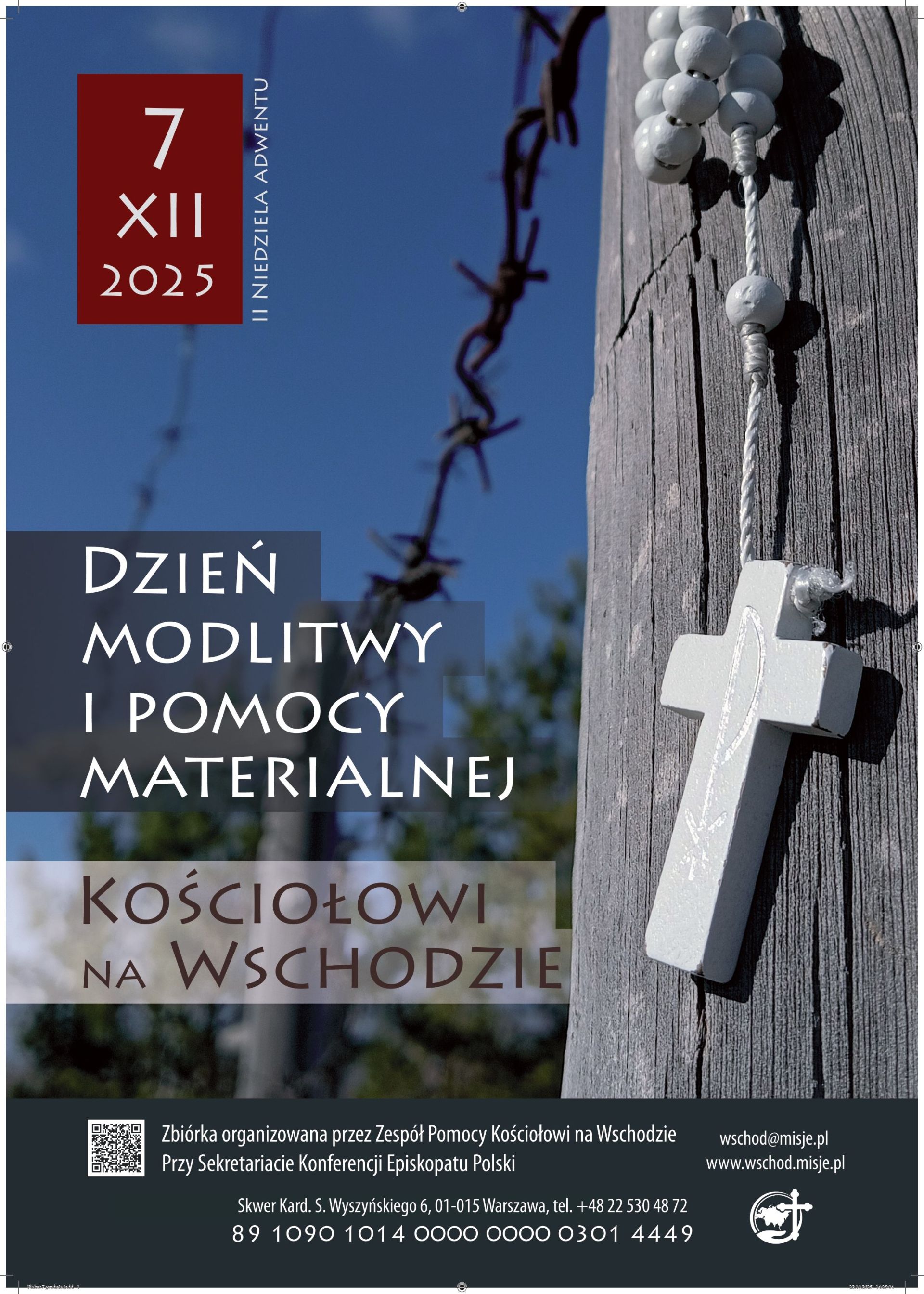 Dzień Modlitwy i Pomocy Kościołowi na Wschodzie - 7.12.2025