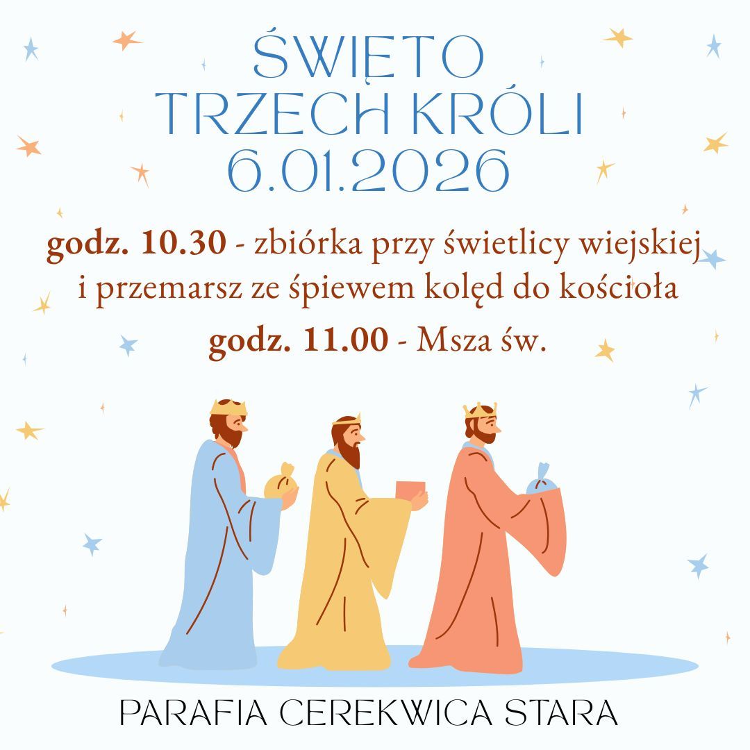 Święto Trzech Króli 2026